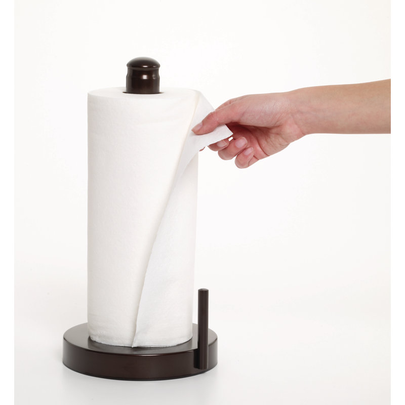 Kamenstein Perfect Tear Paper Towel Holder, 13Inch, Dark Brown & Reviews Wayfair